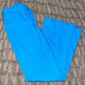Women’s blue Greys Anatomy scrub bottoms